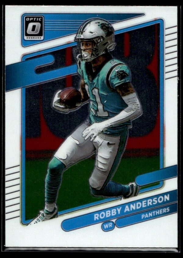 2021 Donruss Optic Robby Anderson Carolina Panthers #158