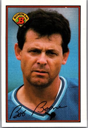 1989 Bowman Kansas City Royals #119 Bob Boone