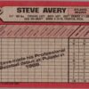1989 Bowman Atlanta Braves #268 Steve Avery RC Rookie