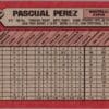 1989 Bowman Montreal Expos #354 Pascual Perez