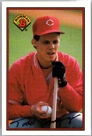 _10 1989 Bowman Cincinnati Reds #312 Todd Benzinger