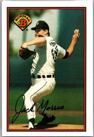 _10 1989 Bowman Detroit Tigers #93 Jack Morris
