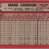 1989 Bowman New York Mets #389 Mark Carreon
