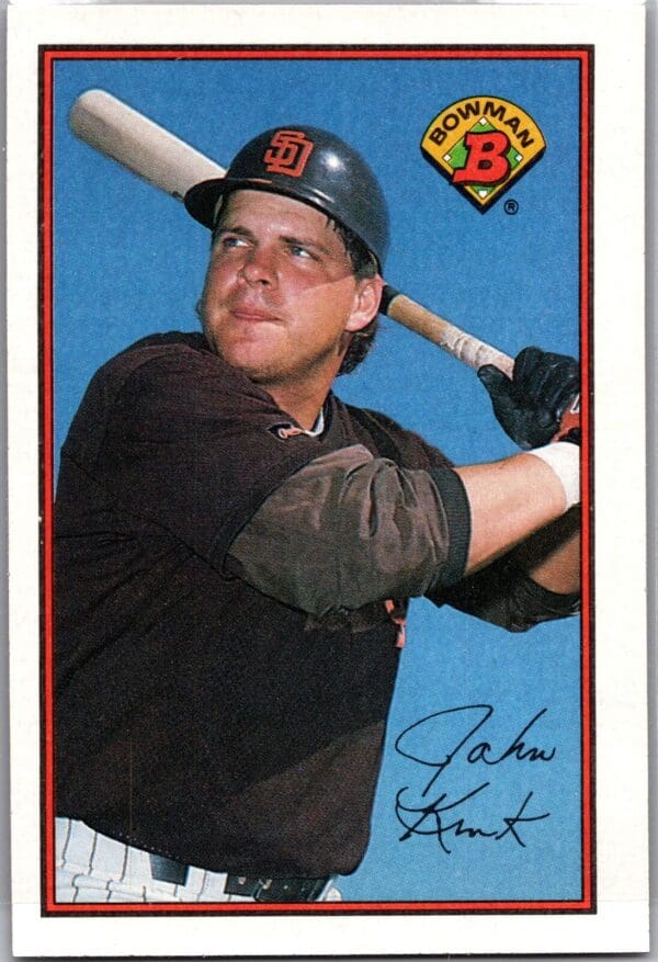_10 1989 Bowman San Diego Padres #460 John Kruk
