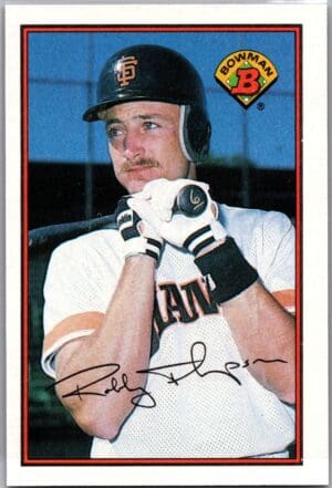 1989 Bowman San Francisco Giants #473 Robby Thompson