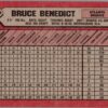 1989 Bowman Atlanta Braves #271 Bruce Benedict