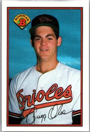 1989 Bowman Baltimore Orioles #6 Gregg Olson