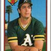 1989 Bowman Oakland Athletics #191 Eric Plunk