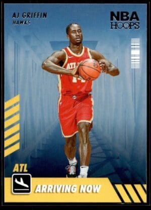 _10 2022 Hoops Arriving Now Atlanta Hawks #16 AJ Griffin