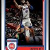 2022 NBA Hoops Detroit Pistons #62 Saddiq Bey