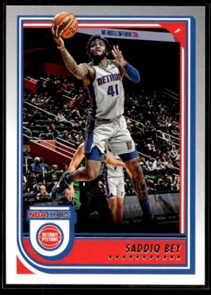 _10 2022 NBA Hoops Detroit Pistons #62 Saddiq Bey