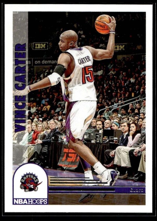 _10 2022 Hoops Toronto Raptors #300 Vince Carter Tribute