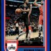 2022 NBA Hoops Los Angeles Clippers #182 Norman Powell Blue