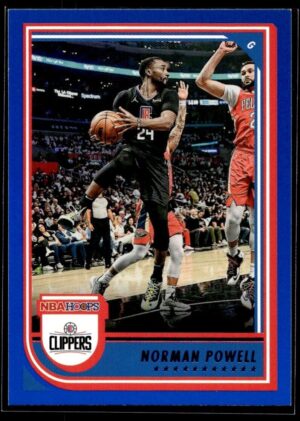 2022 NBA Hoops Los Angeles Clippers #182 Norman Powell Blue