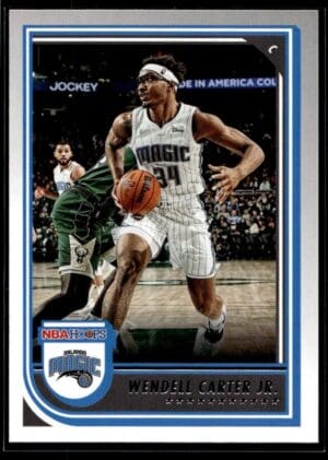 _10 2022 NBA Hoops Orlando Magic #107 Wendell Carter Jr.