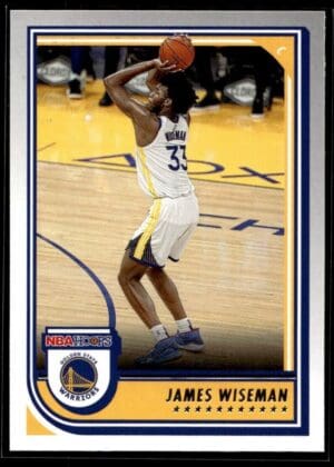 2022 NBA Hoops Golden State Warriors #228 James Wiseman