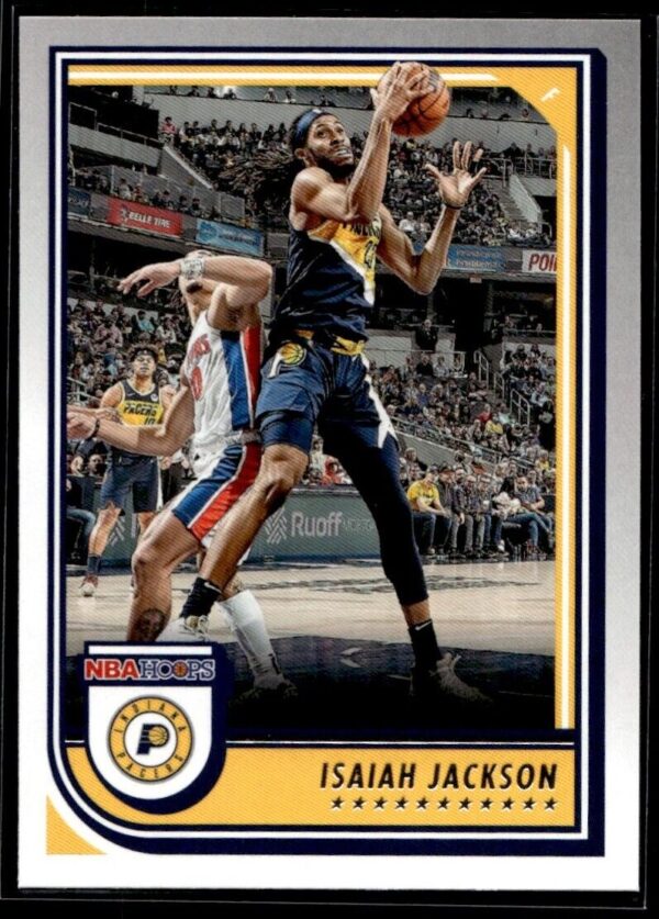 2022 NBA Hoops Indiana Pacers #58 Isaiah Jackson