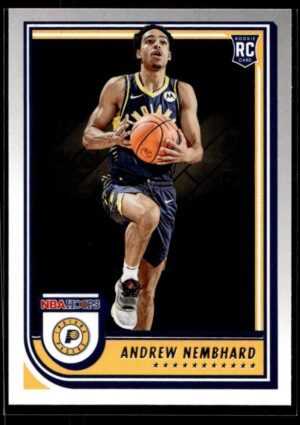 2022 NBA Hoops Indiana Pacers #259 Andrew Nembhard RC Rookie