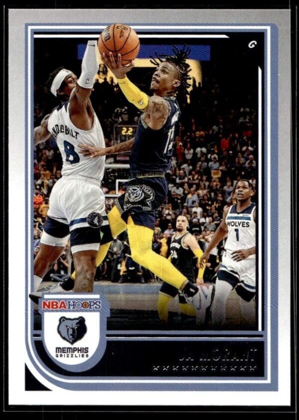 2022 NBA Hoops Memphis Grizzlies #47 Ja Morant