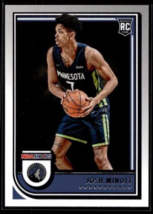 2022 NBA Hoops Minnesota Timberwolves #278 Josh Minott RC Rookie
