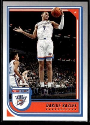 2022 NBA Hoops Oklahoma City Thunder #204 Darius Bazley