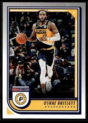 2022 NBA Hoops Indiana Pacers #57 Oshae Brissett
