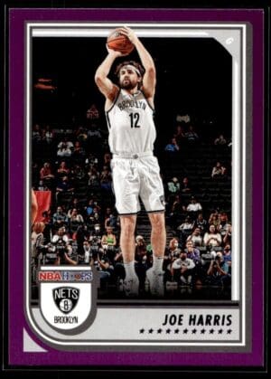 _10 2022 NBA Hoops Brooklyn Nets #15 Joe Harris Purple