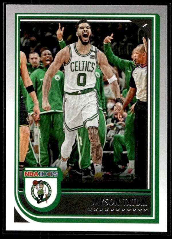 2022 NBA Hoops Boston Celtics #1 Jayson Tatum
