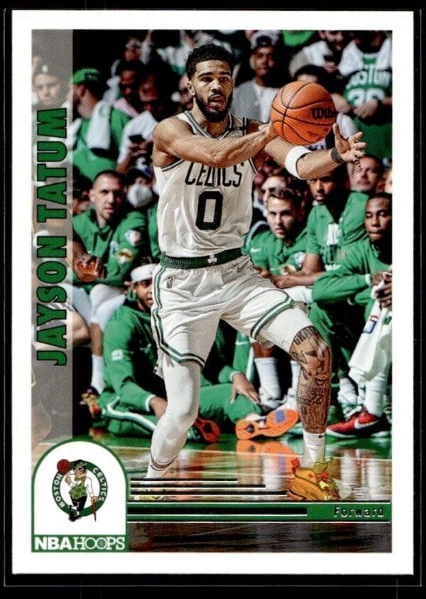 _10 2022 NBA Hoops Boston Celtics #286 Jayson Tatum Tribute