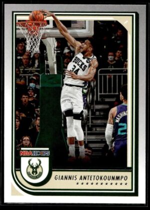 _10 2022 NBA Hoops Milwaukee Bucks #44 Giannis Antetokounmpo