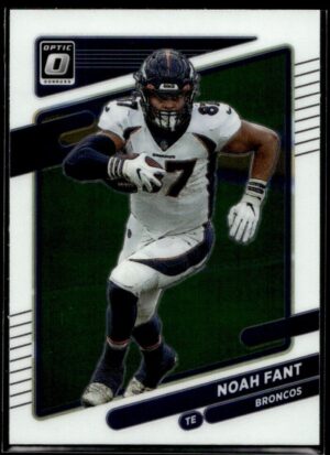 2021 Donruss Optic Noah Fant Denver Broncos #28