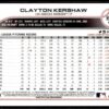 2022 Topps Holiday Los Angeles Dodgers #HW91 Clayton Kershaw