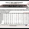2022 Topps Holiday St. Louis Cardinals #HW194 Paul Goldschmidt