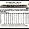 2022 Topps Holiday Milwaukee Brewers #HW185 Christian Yelich