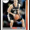 2021 NBA Hoops San Antonio Spurs #245 Joe Wieskamp RC Rookie Winter Edition
