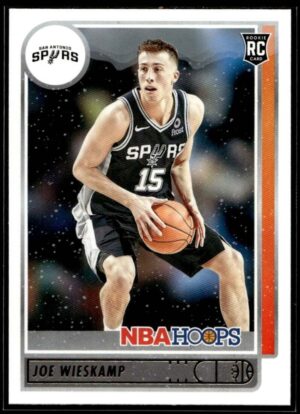 2021 NBA Hoops San Antonio Spurs #245 Joe Wieskamp RC Rookie Winter Edition