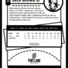 2021 NBA Hoops Portland Trail Blazers #226 Greg Brown III Rookie Winter Edition