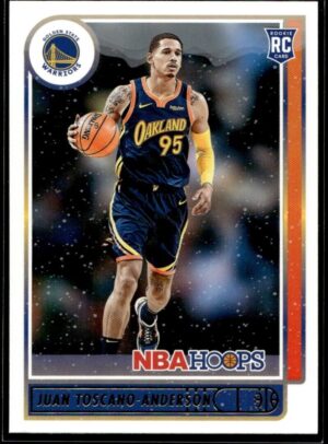 2021 NBA Hoops Golden State Warriors #248 Juan Toscano-Anderson RC Winter