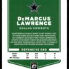 2021 Donruss Optic DeMarcus Lawrence Dallas Cowboys #24