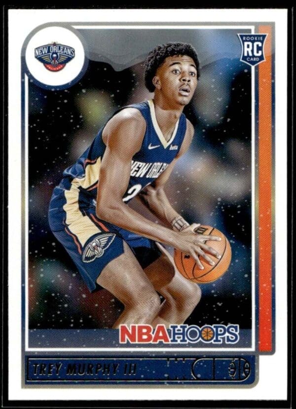2021 NBA Hoops New Orleans Pelicans #221 Trey Murphy III Rookie Winter Edition