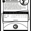 2021 NBA Hoops Atlanta Hawks #213 Jalen Johnson RC Rookie Winter Edition