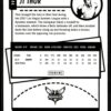 2021 NBA Hoops Charlotte Hornets #244 JT Thor RC Rookie Winter Edition