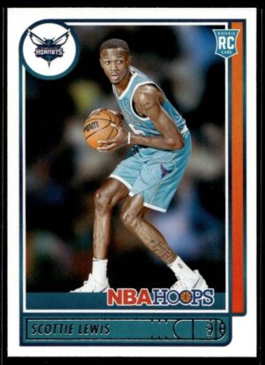 2021 NBA Hoops Charlotte Hornets #209 Scottie Lewis RC Rookie