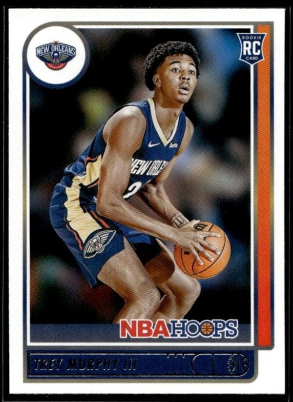 _10 2021 NBA Hoops New Orleans Pelicans #221 Trey Murphy III RC Rookie