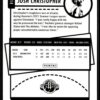 2021 NBA Hoops Houston Rockets #214 Josh Christopher RC Rookie