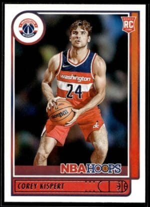 2021 NBA Hoops Washington Wizards #212 Corey Kispert RC Rookie