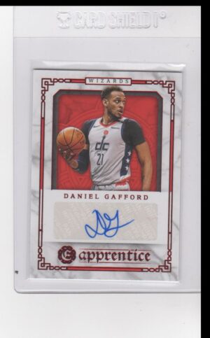 2020 PaniniExcalibur Washington Huskies #APR-DGA Daniel Gafford Autographed