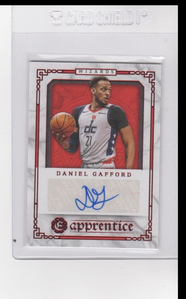 2020 PaniniExcalibur Washington Huskies #APR-DGA Daniel Gafford Autographed