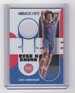 2021 Hoops Rise N Shine Mem Winter Detroit Pistons #RS-CC Cade Cunningham RC