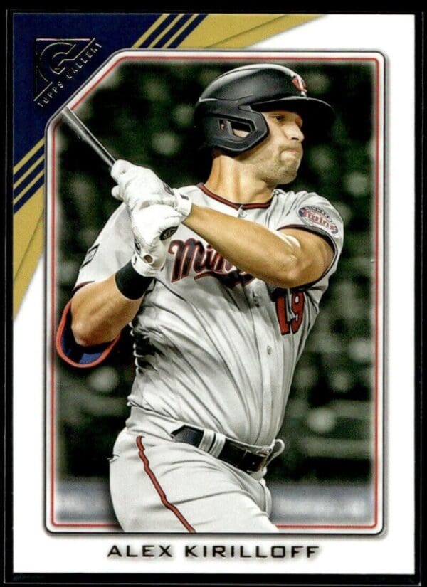 _10 2022 Topps Gallery Alex Kirilloff Minnesota Twins #187